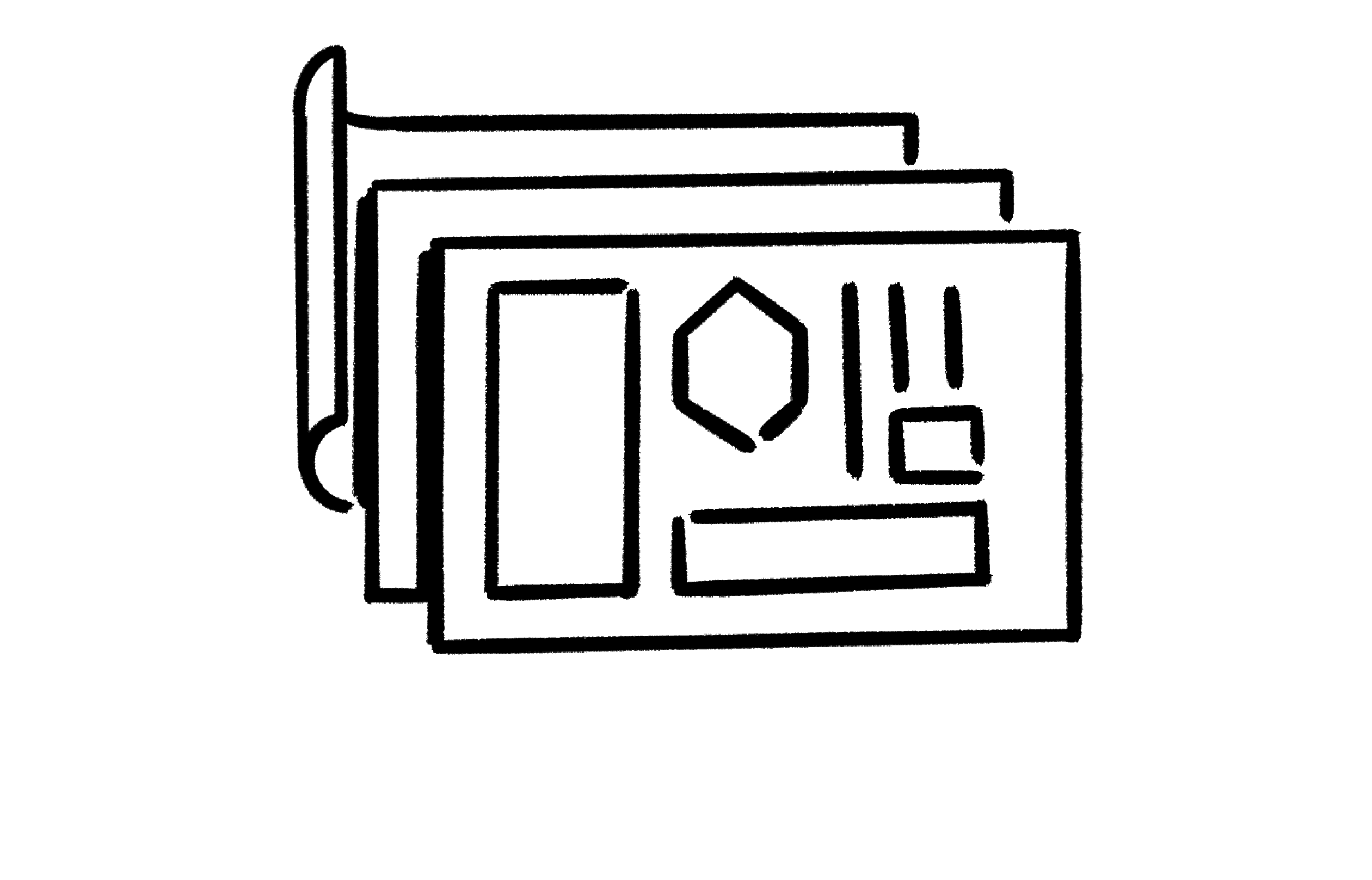 Papel apilado
