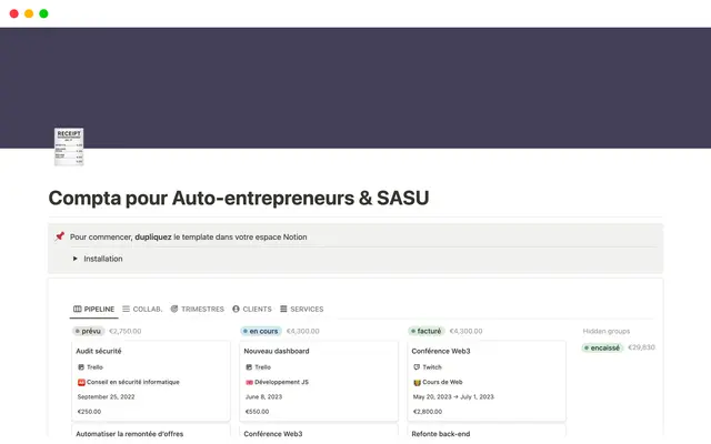 Compta pour Auto-entrepreneurs & SASU